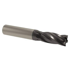 M.A. Ford - 1", 4 Flute, Single End, Solid Carbide, 0.06" Corner Radius End Mill - 4" OAL, 35/38° Helix, Right Hand Flute, 1-1/2" LOC, Right Hand Cut - Exact Industrial Supply