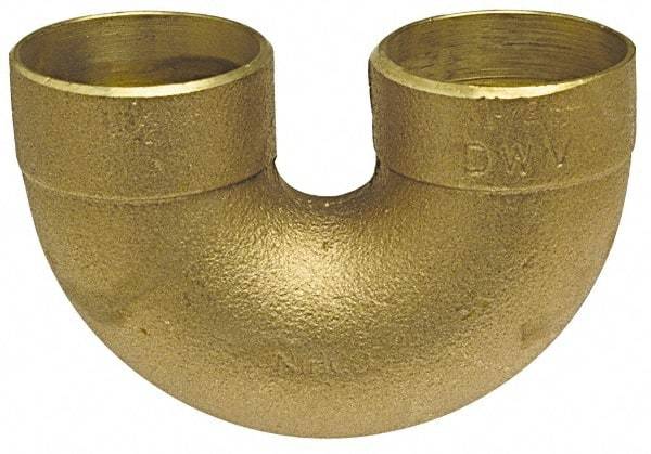 NIBCO - 3", Cast Copper Drain, Waste & Vent Pipe Return Bend - C x C - Exact Industrial Supply