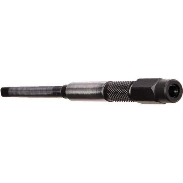 Emuge - M7 to M10mm Tap, 5.1181 Inch Overall Length, 17/32 Inch Max Diameter, Tap Extension - 7mm Tap Shank Diameter, 25mm Tap Depth, Through Coolant - Exact Industrial Supply