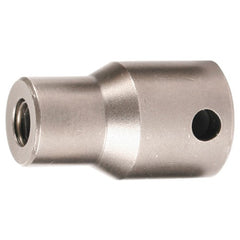 Impact Bit Holding Socket with Retaining Ring 3/8″ Square Drive × 1/4″ x Bit 30mm Oal - Exact Industrial Supply