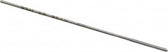 Made in USA - 0.0435" High Speed Steel 4 Flute Chucking Reamer - Exact Industrial Supply