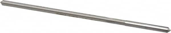 Made in USA - 0.1255" High Speed Steel 4 Flute Chucking Reamer - Exact Industrial Supply