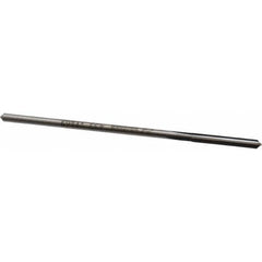 Made in USA - 0.1265" High Speed Steel 4 Flute Chucking Reamer - Exact Industrial Supply