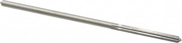 Made in USA - 0.167" High Speed Steel 6 Flute Chucking Reamer - Exact Industrial Supply