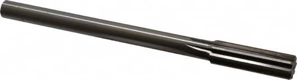 Made in USA - 0.71" High Speed Steel Chucking Reamer - Exact Industrial Supply