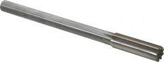 Made in USA - 0.767" High Speed Steel Chucking Reamer - Exact Industrial Supply