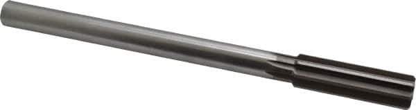 Made in USA - 0.798" High Speed Steel Chucking Reamer - Straight Flute, Straight Shank - Exact Industrial Supply