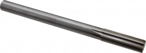 Made in USA - 0.845" High Speed Steel Chucking Reamer - Exact Industrial Supply