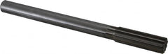 Made in USA - 0.858" High Speed Steel Chucking Reamer - Exact Industrial Supply