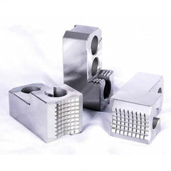 Kitagawa - Hard Lathe Chuck Jaws Jaw Type: Hard Jaw Jaw Interface Type: 1.5mm x 60 Serrated - Exact Industrial Supply