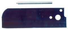 Made in USA - Cutter Replacement Blade - Use with 1-3/4 - 1-1/2 Plastic Pipe & Hose & Plastic Tubing - Exact Industrial Supply