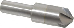 M.A. Ford - 3/4" Head Diam, 1/2" Shank Diam, 6 Flute 100° Solid Carbide Countersink - Exact Industrial Supply