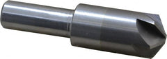 M.A. Ford - 3/4" Head Diam, 1/2" Shank Diam, 6 Flute 120° Solid Carbide Countersink - Exact Industrial Supply