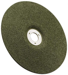 3M - 36 Grit, 4-1/2" Wheel Diam, 1/8" Wheel Thickness, Type 27 Depressed Center Wheel - Ceramic, 13,300 Max RPM, Compatible with Angle Grinder - Exact Industrial Supply