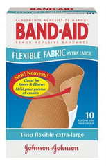 Johnson & Johnson - Bandages & Dressings; Dressing Type: Self-Adhesive Bandage ; Bandage Material: Fabric ; Overall Length: 4 ; Length (Inch): 4 ; Width (Inch): 1-3/4 ; Size: X-Large - Exact Industrial Supply