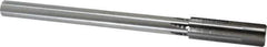 Made in USA - 25/32" Carbide-Tipped 6 Flute Chucking Reamer - Straight Flute, 5/8" Straight Shank, 2-1/2" Flute Length, 9-1/2" OAL - Exact Industrial Supply