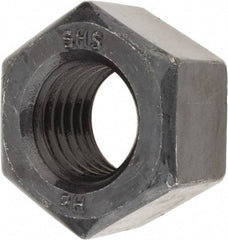 Value Collection - 3/4-10 UNC Steel Right Hand Heavy Hex Nut - 1-1/4" Across Flats, 47/64" High, Uncoated, 2B Class of Fit - Exact Industrial Supply