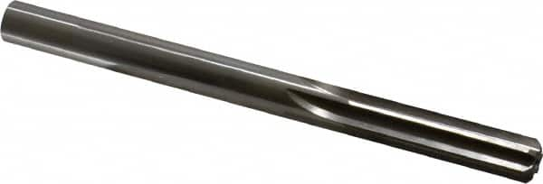 Made in USA - 0.4355" High Speed Steel 6 Flute Dowel Pin Chucking Reamer - Exact Industrial Supply