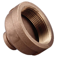 Merit Brass - Brass & Chrome Pipe Fittings Type: Reducing Coupling Fitting Size: 1-1/4 x 1 - Exact Industrial Supply