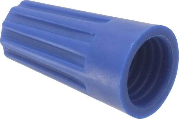 3M - 3, 20 to 3, 16 AWG, 300 Volt, Fire Resistant, Standard Twist on Wire Connector - Blue, 221°F - Exact Industrial Supply