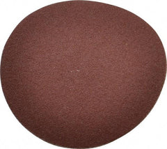 Merit Abrasives - 2" Diam, 240 Grit Aluminum Oxide Adhesive PSA Disc - Very Fine Grade, Black, Cloth Backing, Flexible - Exact Industrial Supply