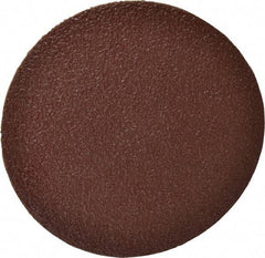 Merit Abrasives - 5" Diam, 36 Grit Aluminum Oxide Adhesive PSA Disc - Very Coarse, Black, Cloth Backing, Flexible - Exact Industrial Supply