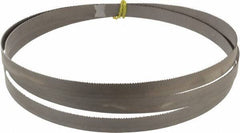 Starrett - 10 to 14 TPI, 8' 2-1/2" Long x 3/4" Wide x 0.035" Thick, Welded Band Saw Blade - Bi-Metal, Toothed Edge, Raker Tooth Set, Contour Cutting - Exact Industrial Supply