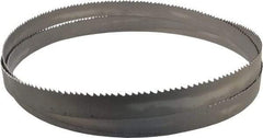 Starrett - 3 to 4 TPI, 12' 6" Long x 1-1/4" Wide x 0.042" Thick, Welded Band Saw Blade - Bi-Metal, Toothed Edge, Raker Tooth Set, Contour Cutting - Exact Industrial Supply