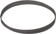 Starrett - 10 to 14 TPI, 7' 5" Long x 1/2" Wide x 0.025" Thick, Welded Band Saw Blade - Bi-Metal, Toothed Edge, Raker Tooth Set, Contour Cutting - Exact Industrial Supply