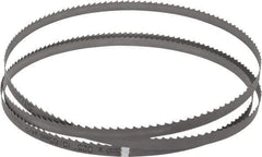 Starrett - 4 TPI, 7' 8" Long x 1/2" Wide x 0.025" Thick, Welded Band Saw Blade - Bi-Metal, Toothed Edge, Raker Tooth Set, Contour Cutting - Exact Industrial Supply