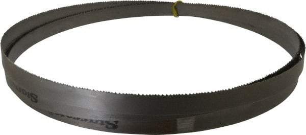 Starrett - 8 to 12 TPI, 9' 11-1/2" Long x 3/4" Wide x 0.035" Thick, Welded Band Saw Blade - Bi-Metal, Toothed Edge, Raker Tooth Set, Contour Cutting - Exact Industrial Supply