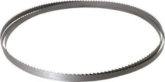 Starrett - 4 TPI, 10' Long x 1/2" Wide x 0.025" Thick, Welded Band Saw Blade - Bi-Metal, Toothed Edge, Raker Tooth Set, Contour Cutting - Exact Industrial Supply