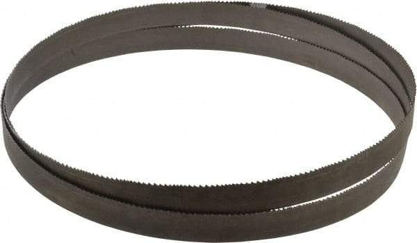 Starrett - 6 to 10 TPI, 10' 11" Long x 1" Wide x 0.035" Thick, Welded Band Saw Blade - Bi-Metal, Toothed Edge, Raker Tooth Set, Contour Cutting - Exact Industrial Supply