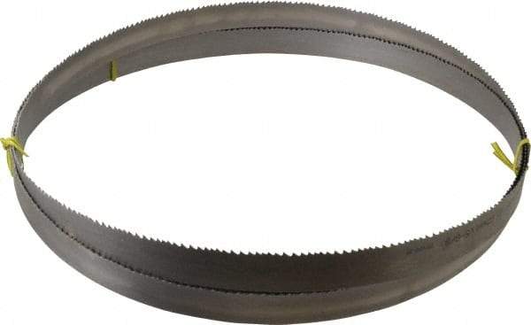 Starrett - 5 to 8 TPI, 11' 9" Long x 1" Wide x 0.035" Thick, Welded Band Saw Blade - Bi-Metal, Toothed Edge, Raker Tooth Set, Contour Cutting - Exact Industrial Supply