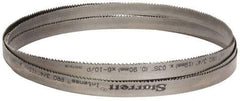Starrett - 6 to 10 TPI, 14' 5" Long x 3/4" Wide x 0.035" Thick, Welded Band Saw Blade - Bi-Metal, Toothed Edge, Raker Tooth Set, Contour Cutting - Exact Industrial Supply