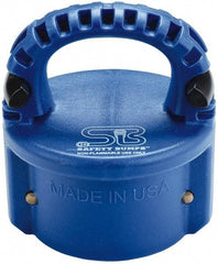 Made in USA - 4" Thread Hydrant Safety Bump Cap - Polyurethane - Exact Industrial Supply