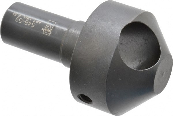 APT - 1 to 1-1/2" Hole Diam, 90° Included Angle, #5 Indexable Cutter Countersink - Exact Industrial Supply
