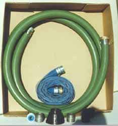 Value Collection - Hose Accessory Kit - Steel Connections/HDPE Strainer, For Use with Pacer Pump - Exact Industrial Supply