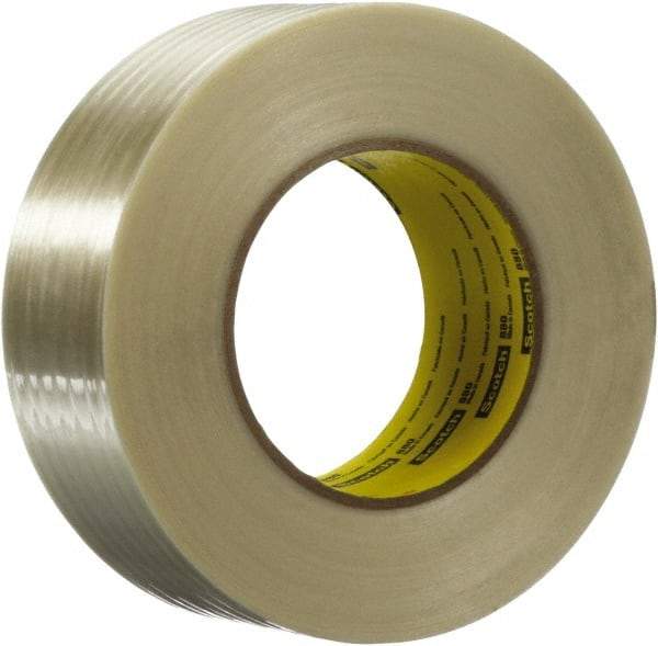 3M - Filament & Strapping Tape Type: Filament Tape Color: Clear - Exact Industrial Supply