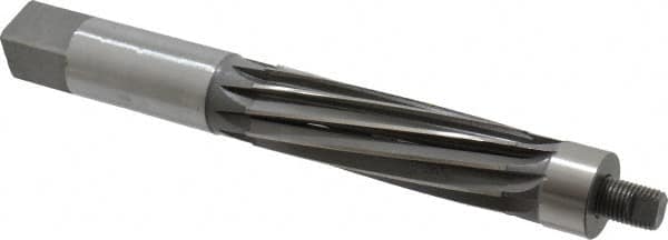 Made in USA - 1-1/2" Reamer Diam, Straight Shank, 4-13/16" Flute Length, Hand Expansion Reamer - Exact Industrial Supply