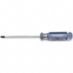 Phillips Screwdrivers; Tool Type: Standard Phillips; Tip Size: #3; Handle Style/Material: Acetate; Phillips Point Size: #3; Handle Color: Blue; Blade Length (Inch): 6; Finish: Chrome-Plated; Overall Length Range: 10″ and Longer; Handle Material: Plastic;