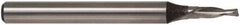 Onsrud - 1/4" Cutting Diam x 3/4" Length of Cut, 2 Flute, Downcut Spiral Router Bit - Uncoated, Right Hand Cut, High Speed Steel, 3-1/4" OAL x 1/2" Shank Diam, Double Edge, 19 to 32° Helix Angle - Exact Industrial Supply