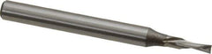 Onsrud - 1/8" Cutting Diam x 5/16" Length of Cut, 2 Flute, Downcut Spiral Router Bit - Uncoated, Right Hand Cut, High Speed Steel, 2-5/8" OAL x 1/4" Shank Diam, Double Edge, 19 to 32° Helix Angle - Exact Industrial Supply