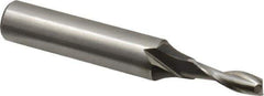 Onsrud - 1/4" Cutting Diam x 3/4" Length of Cut, 2 Flute, Upcut Spiral Router Bit - Uncoated, Right Hand Cut, High Speed Steel, 3-1/4" OAL x 1/2" Shank Diam, Double Edge, 19 to 32° Helix Angle - Exact Industrial Supply