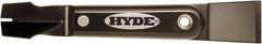 Hyde Tools - Stiff Steel 2-Edge Scraper - 1-1/4" Blade Width - Exact Industrial Supply