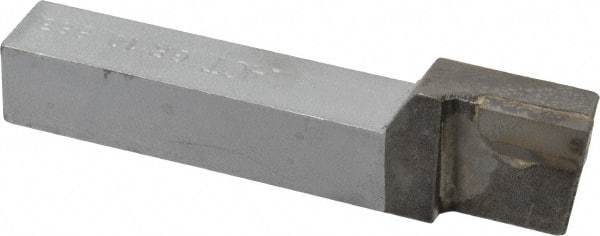 Made in USA - 5/8 x 5/8" Shank, Offset Side Cutting Single Point Tool Bit - GR-10, Grade C2 - Exact Industrial Supply