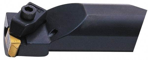 Tool-Flo - Internal Thread, Left Hand Cut, 2" Shank Width x 2" Shank Height Indexable Threading Toolholder - 16" OAL, FL 4R Insert Compatibility, A32 Toolholder, Series Flo-Lock - Exact Industrial Supply