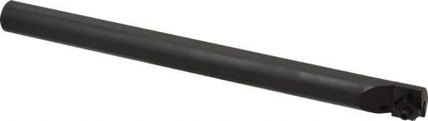 Tool-Flo - Internal Thread, Left Hand Cut, 3/4" Shank Width x 3/4" Shank Height Indexable Threading Toolholder - 10" OAL, FL 2R Insert Compatibility, A12 Toolholder, Series Flo-Lock - Exact Industrial Supply