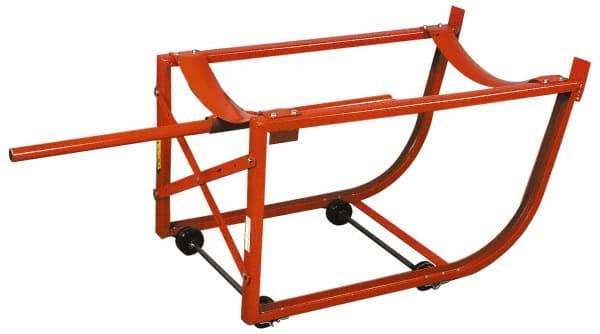 Value Collection - 600 Lb Load Capacity, Tilting Drum Cradle - 19-1/2" Wide x 21" High - Exact Industrial Supply