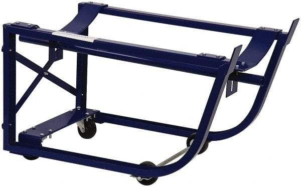 Value Collection - 600 Lb Load Capacity, 55 Gal Tilting Drum Cradle - 19-1/2" Wide - Exact Industrial Supply